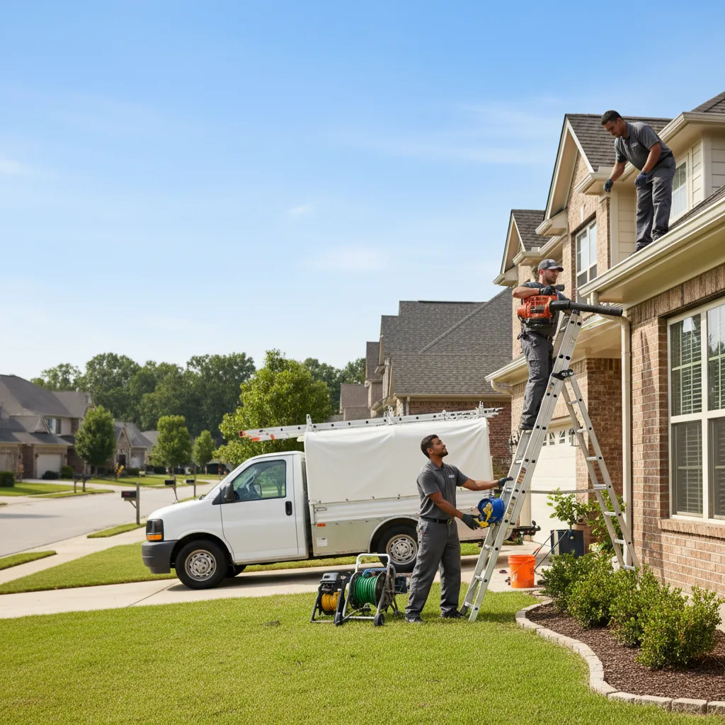 Home Gutter Service in Novice, TX near me